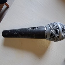 MONACOR Dynamisches Studio-Mikrofon DM-2500 silber schwarz