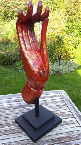 60cm handgefertigt holz hand - handgefertigt,
