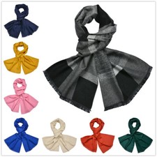 Unifarbe Schal Stola 30 x 180