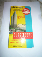 Falk Stadtplan Düsseldorf ( Sammlerstück, gebraucht,Vintage) von 1981