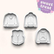 Clothing Style Fondant Stempel