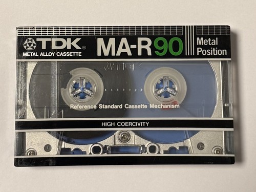Tdk r90 metal cassette - metal, 1982