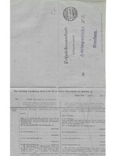 Landpoststempel Wirdum (Kr