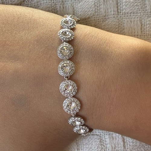 Swarovski tennisarmband silber