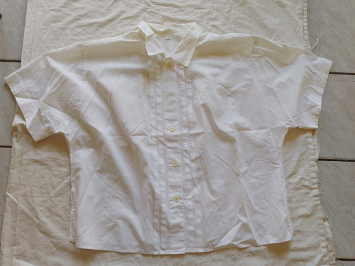 Bluse vintage 80er weiß - bluse,