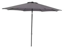 Garten-Sonnenschirm Torino, UV-Schutz 50+, anthrazit, 270 cm - B