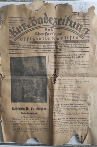 Alte zeitung stadtanzeiger - zeitung, 100