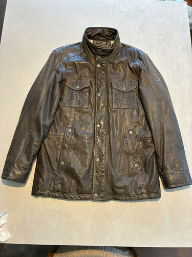 Engbers lederjacke braun kaum - lederjacke,