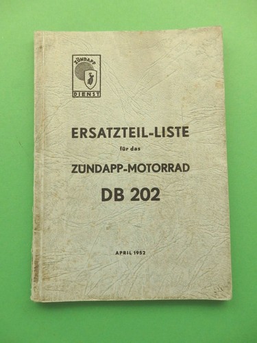 Originale zündapp db202 - originale,