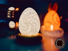 Ostern Kerzenständer Nachtlicht LED Kerze Teelicht Easter Kinder Osterhase Bunny