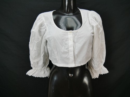 Dirndlbluse weiß bluse - weiß,