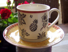 V&B SWITCH PLANTATION   große Frühstückstasse 2tlg.  VILLEROY&BOCH mehr