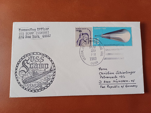 Navy uss scamp - us, (ssn