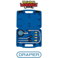Draper 35885 Draper Expert Digitales Benzin-Kompressionstestset (8 Stück)