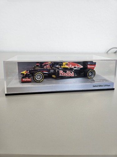 Minichamps vettel red bull - red,
