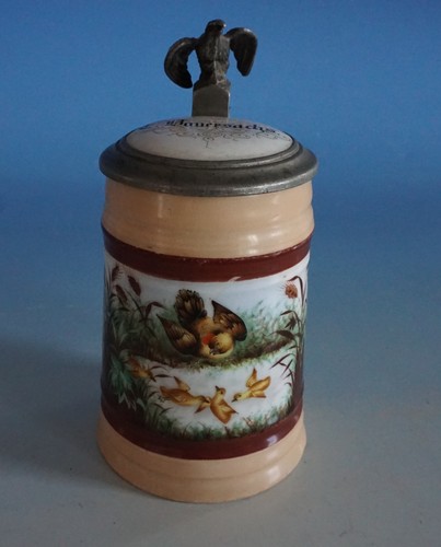 Andenken porzellan bierkrug - andenken,