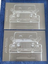 Jeep Wrangler Prospekt 09.2001 + Spezifikationen ( Farben )