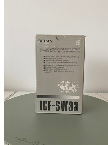 Sony icf sw33 radio - icf-sw33,