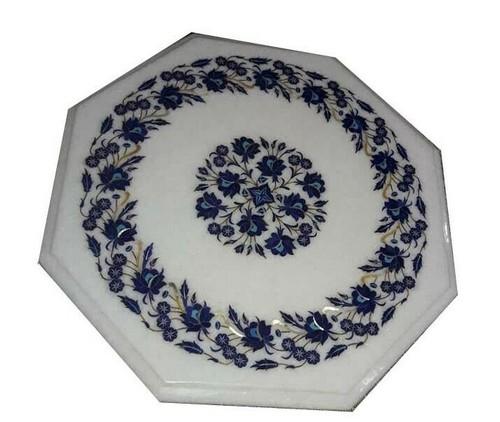 Marmor ecke table - 12”,