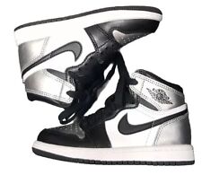 Nike Air Jordan 1 High OG PS Silver Toe Gr. 10 UK Junior