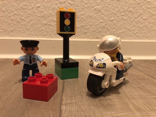 Lego duplo motorradpolizist - lego,