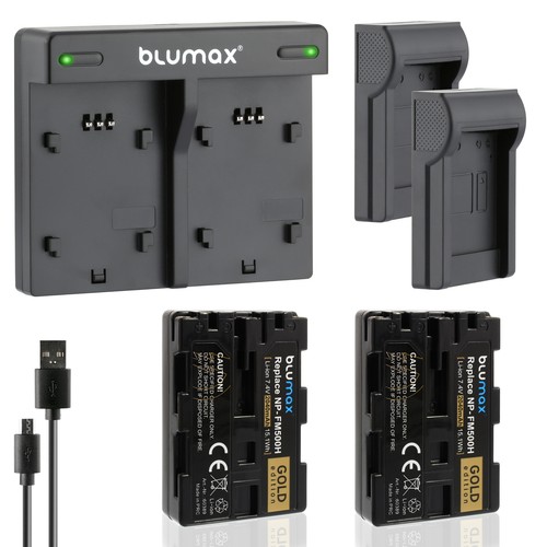 Akku lader für sony - 2x,