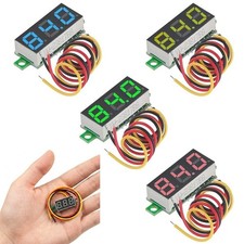 LED Voltmeter mini Einbau