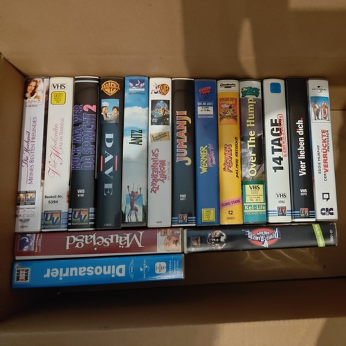 16x vhs kassetten konvolut - vhs,