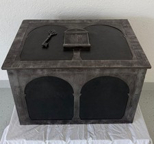 *+ Tolle antike Eisentruhe