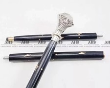 Chrom-Finish Metall Joker Griff Palisander Gehstöcke Stock Weihnachtsgeschenk