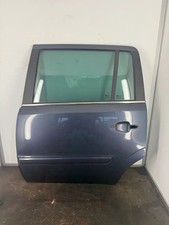 Tür hinten links Opel Zafira B Z168 Metro Blau