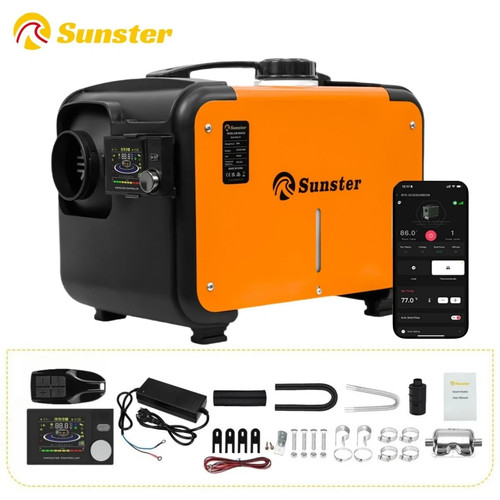 Diesel luftheizung 8kw 12v 24v - luftheizung, 12v/24v