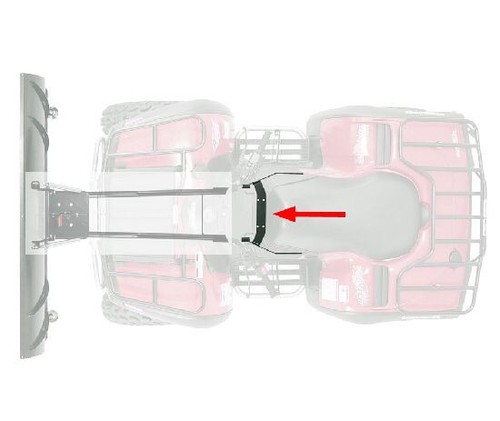 Warn center plow mount kit - warn,