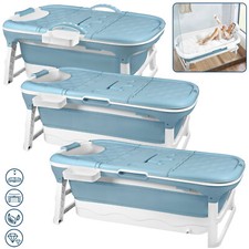 Faltbare Reise Badewanne mit Abdeckung für Erwachsene Mobile Tragbar Sauna Wanne