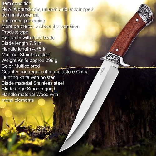 Hunting bowie knife jagd - bowie,