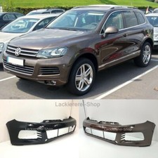 STOßSTANGE VORNE LACKIERT IN WUNSCHFARBE NEU für VW Touareg 2010-2014 SRA 