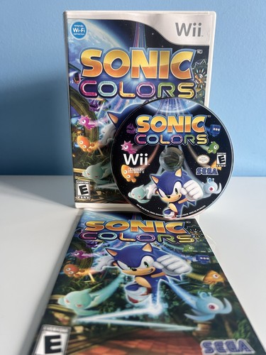 Sonic colors cib nintendo - sonic, (nintendo