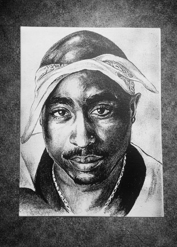 2er pack tupac shakur wandbild - tupac,