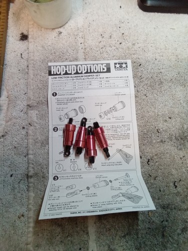 Tamiya aluminium low friction - tamiya,