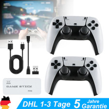 Wireless Videospielkonsole Retro 20000Spiele TV Stick 64GB 4K HDMI 2 Gamepad
