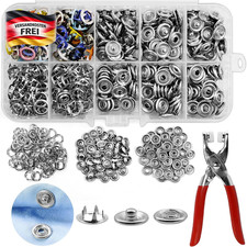 Druckknopf Set mit Zange für