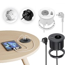 Einbausteckdose Tisch Einbau