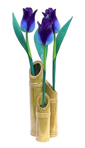Deko tulpen blau - 3,