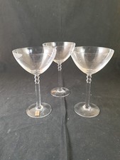 3 Nachtmann Sekt Sektschalen Gläser Kristall Champagner Schalen Cocktail