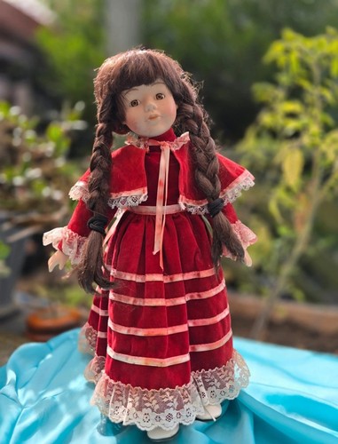 Vintage porzellan puppe - -, the