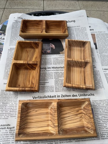 Gewürzdose aus olivenholz - gewürzdose,