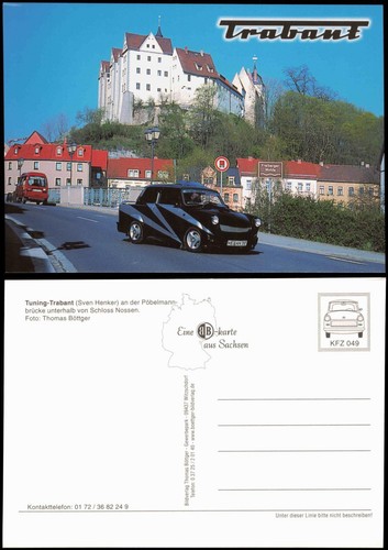 Ansichtskarte nossen - ansichtskarte,
