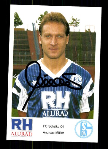 Autogrammkarten schalke - fc,