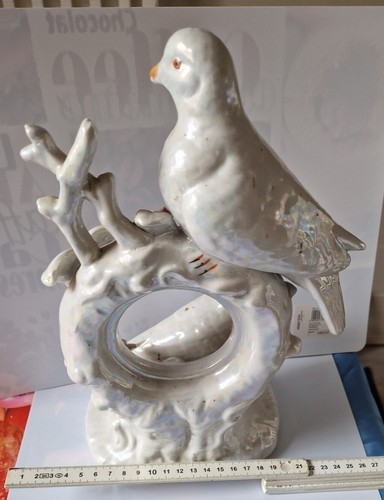 Figur deko zwei tauben auf - (2),