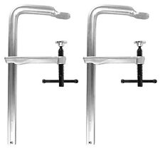 2x Schlosser-Schraubzwinge Klemmzwinge 120x300mm Ganzstahl Knebelgriff WELDINGER